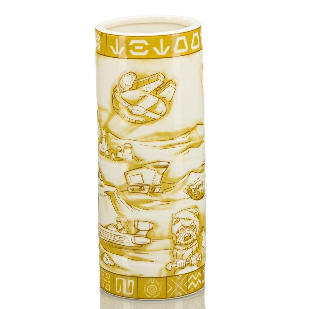 Caneca Tiki de cerâmica Star Wars Tatooine Scenic 710 ml Geeki Tiki