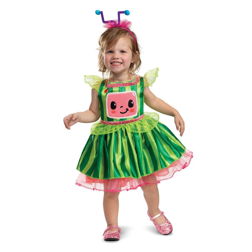 Vestido infantil Cocomelon Cocomelon para crianças 2T