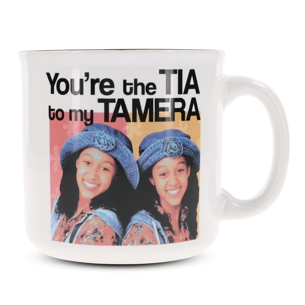 Caneca de café Silver Buffalo Sister Sister Tia to My Tamera 600ml
