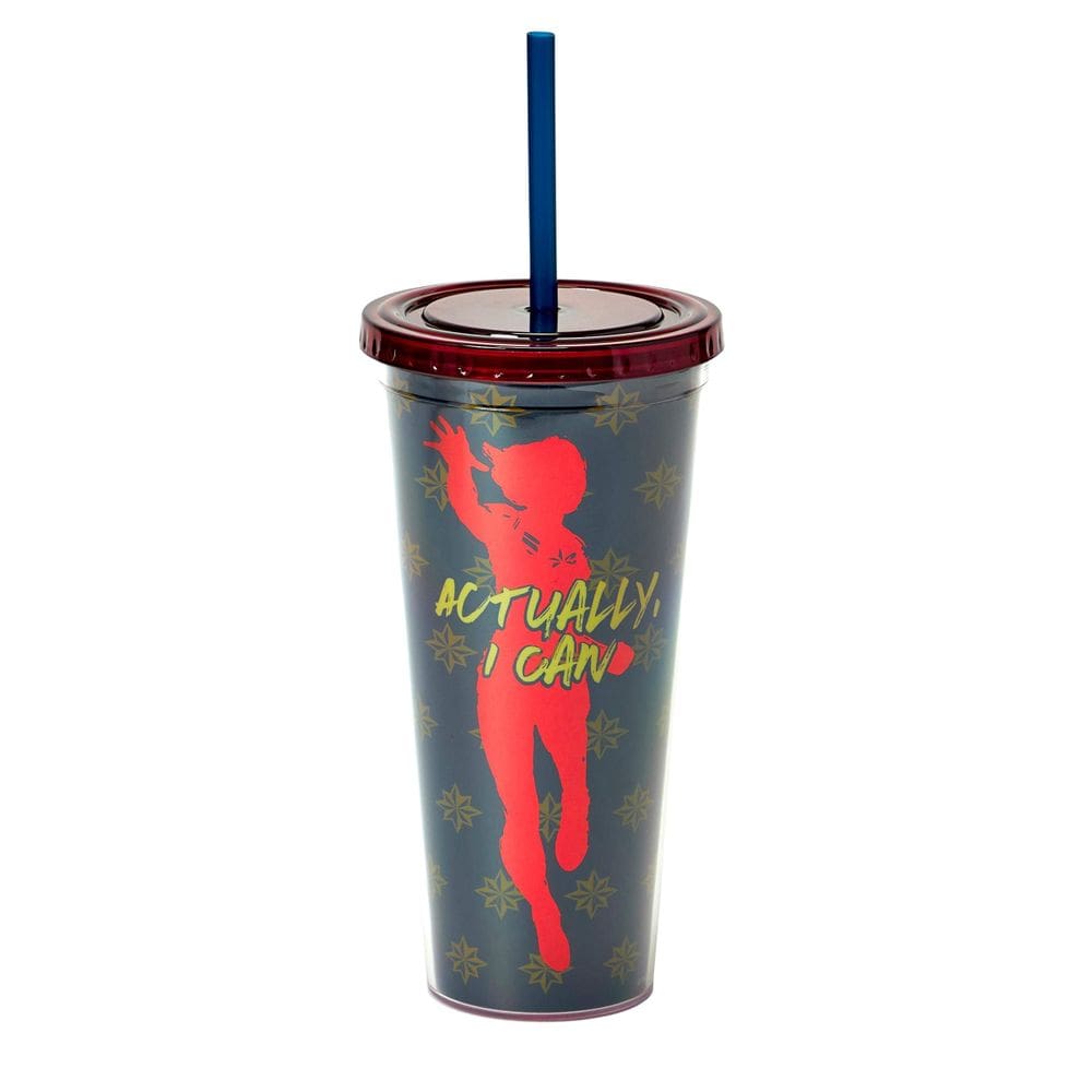 Tumbler Seven20 Capitão Marvel da Marvel: Na verdade, eu posso 480 ml