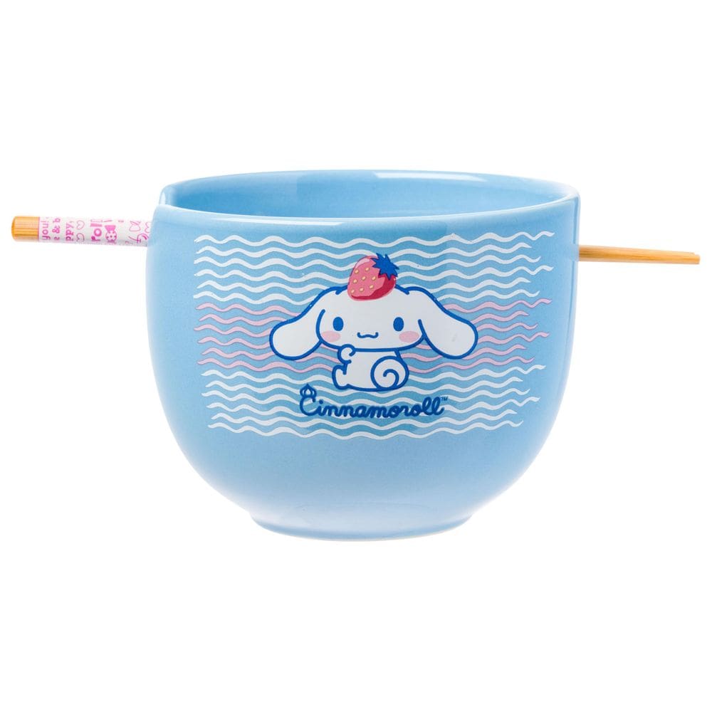 Taça de arroz com macarrão ramen de cerâmica Silver Buffalo Hello Kitty