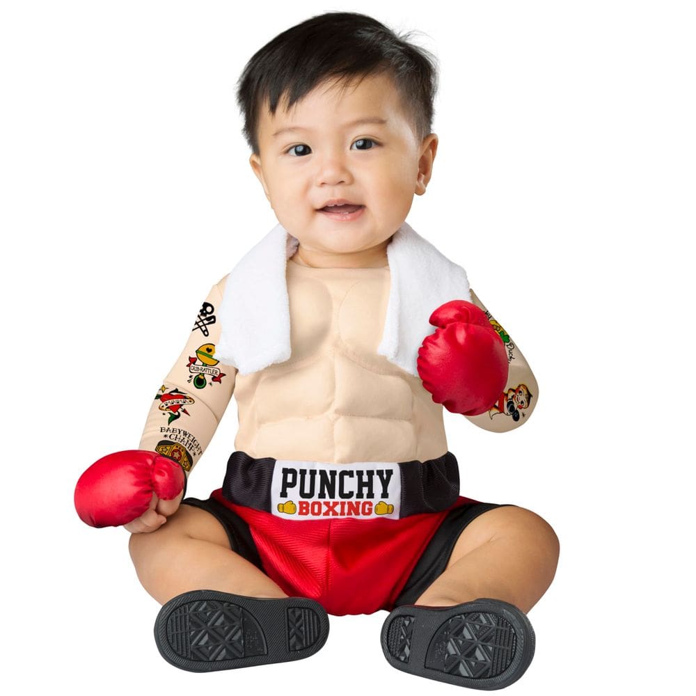 Fantasia em trajes de personagem Baby Bruiser Infant XS com tatuagem