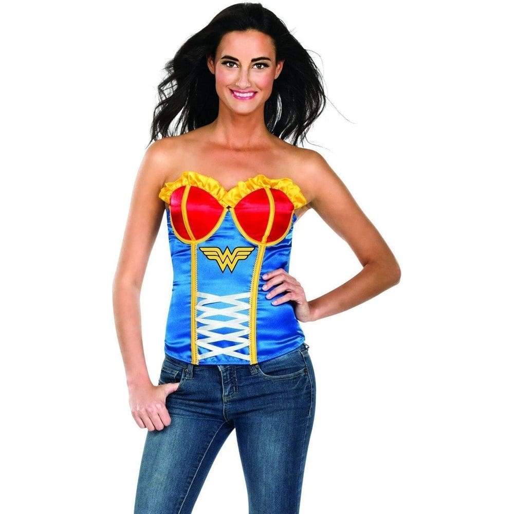 Corset Top Rubies Secret Wishes DC Comics Mulher Maravilha