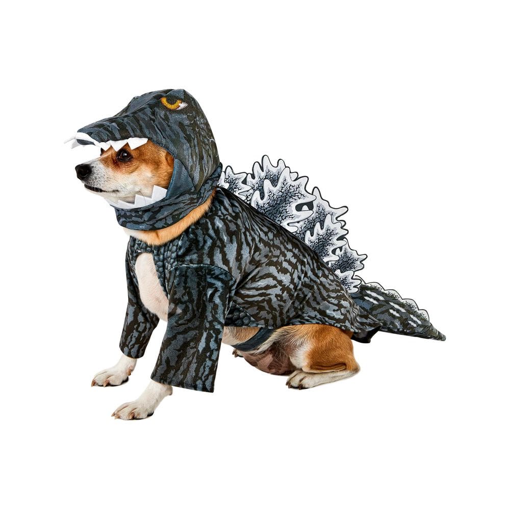 Fantasia para animais de estimação Rubies Godzilla com capacete para animais de estimação médios