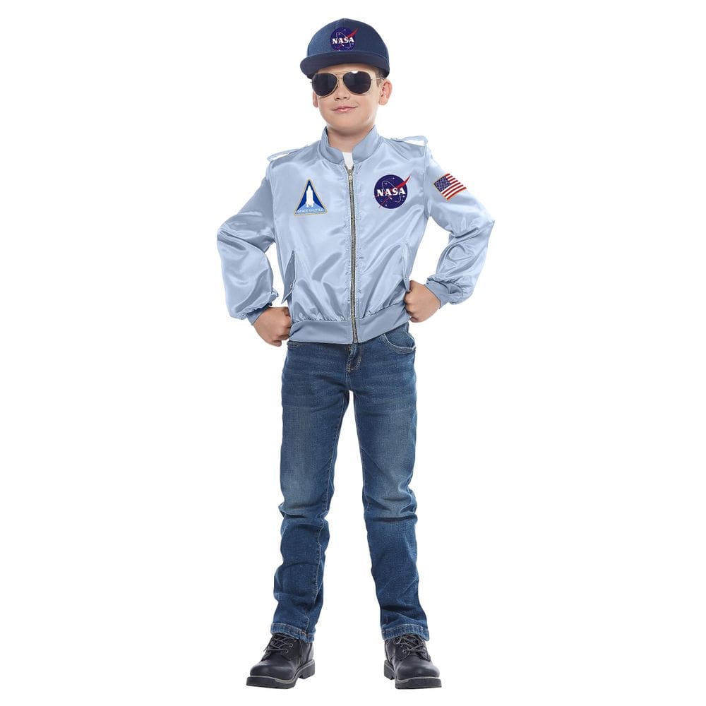 Costume California Costumes Jaqueta de voo da NASA para crianças grandes