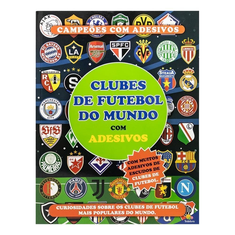 Campeões Com Adesivos: Clubes De Futebol Do Mundo