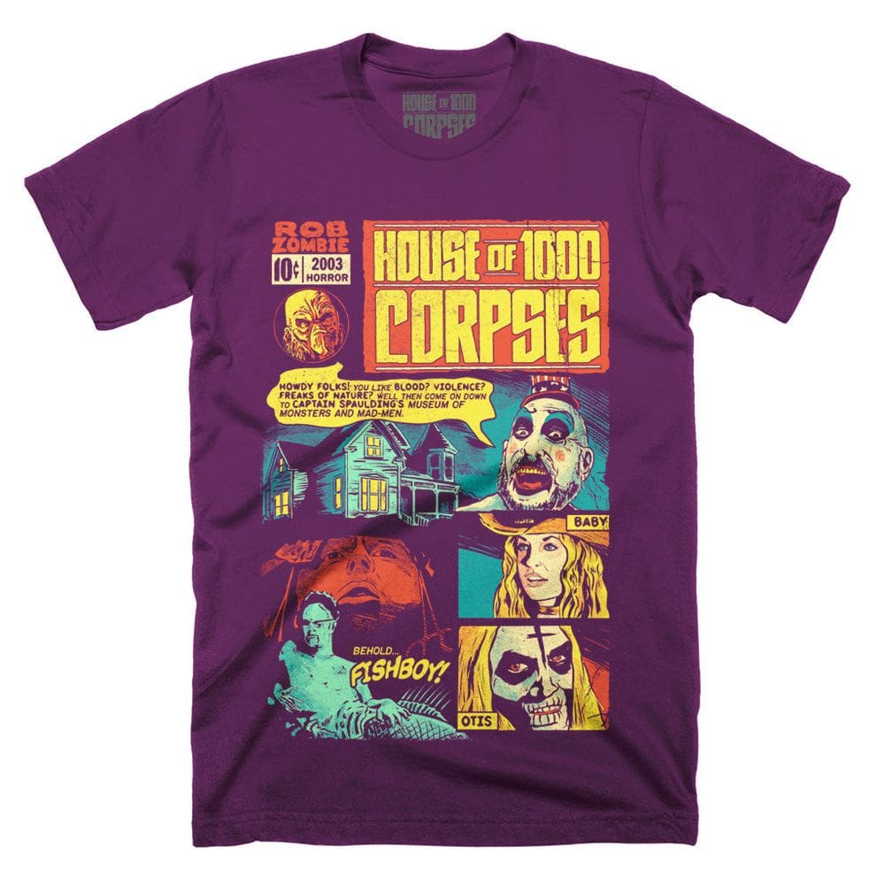 Camiseta ROCKINSTONE House Of 1000 Corpses Freaks Of Nature