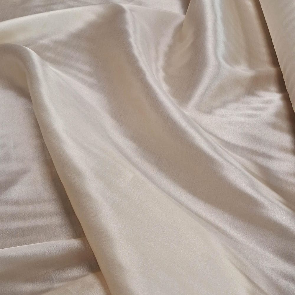 Tecido Cetim De Seda Charmeuse - Cores Lisas - Rolo 3 Metros