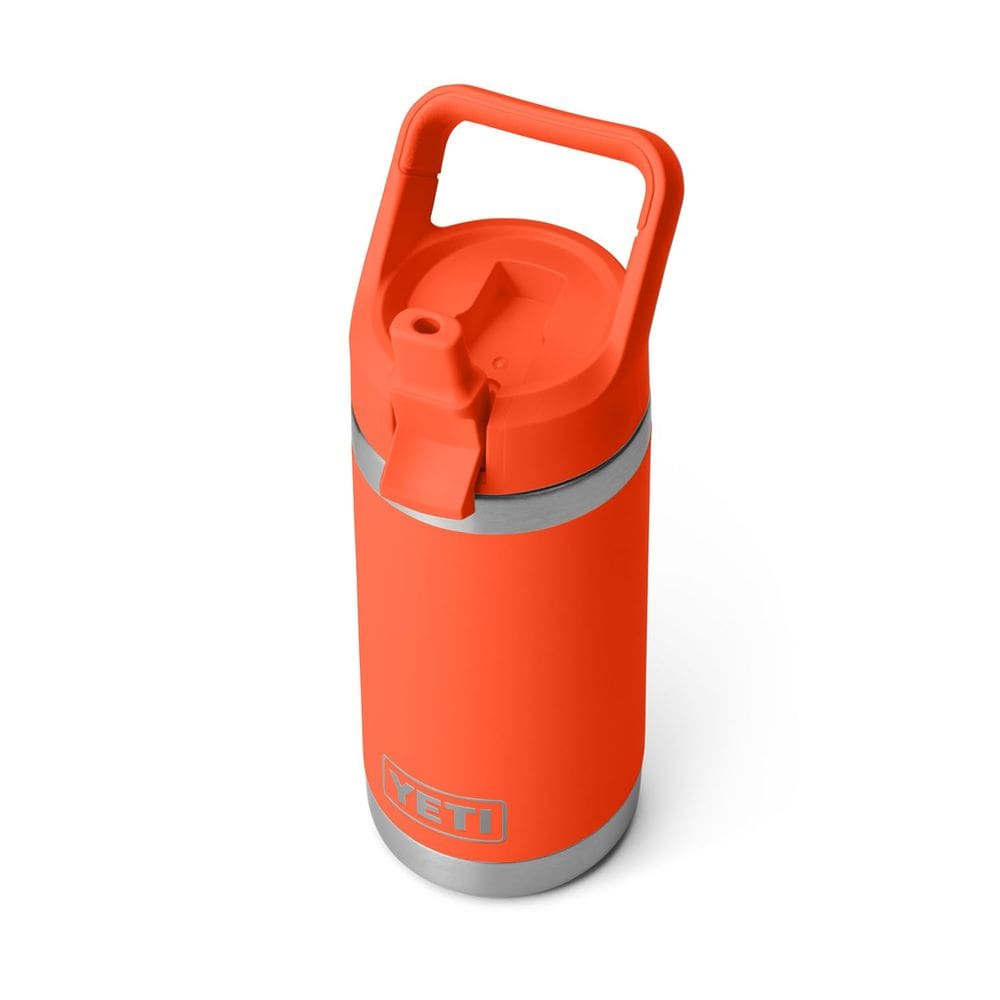 Garrafa YETI Rambler Jr. 350 ml para crianças com tampa de palha de mamão
