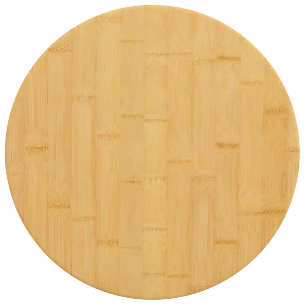 Tampo de mesa VidaXL Bamboo Durável Versátil Fácil de limpar 40 cm