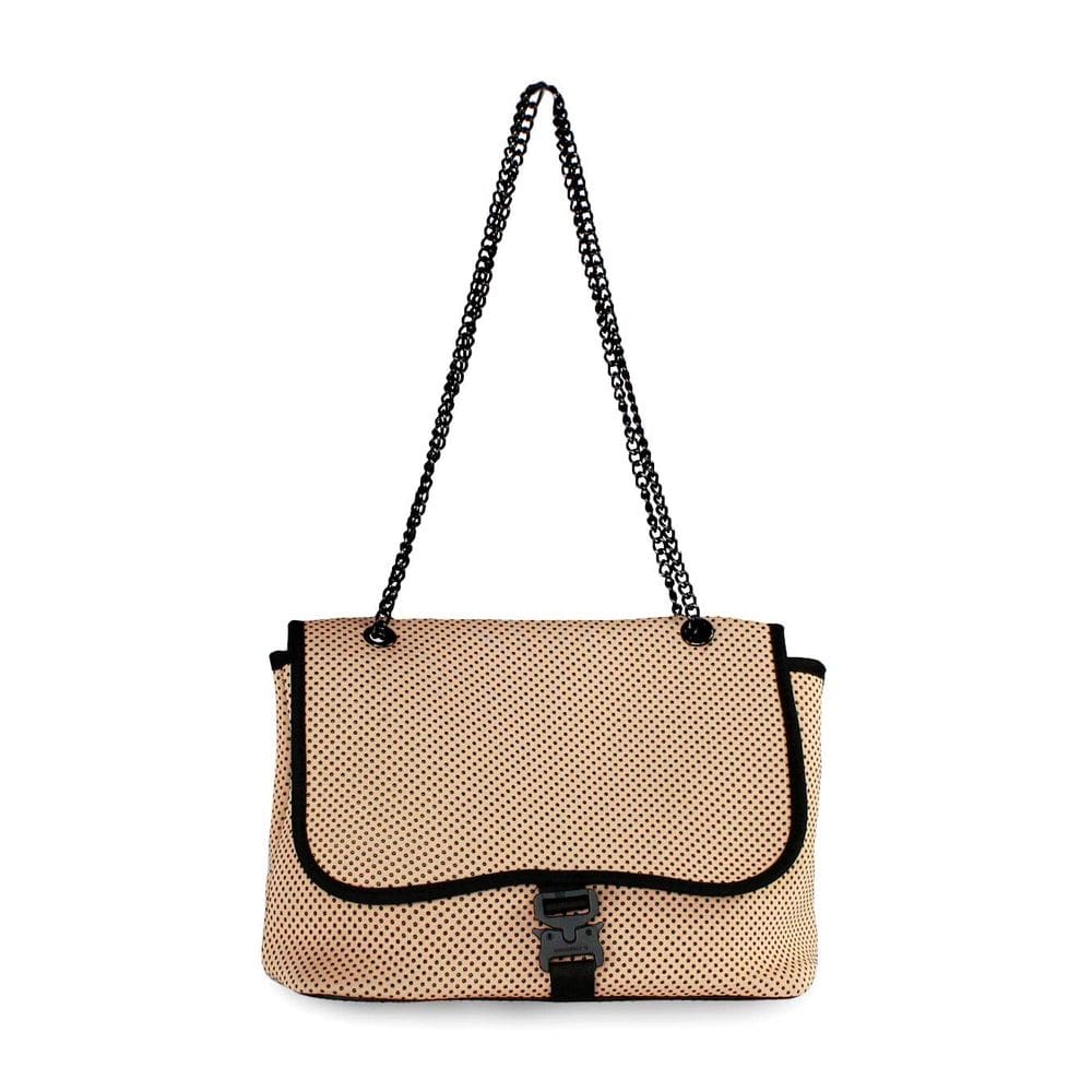 Bolsa POPUPS Flap Crossbody Neoprene Bronzeada Resistente à Água