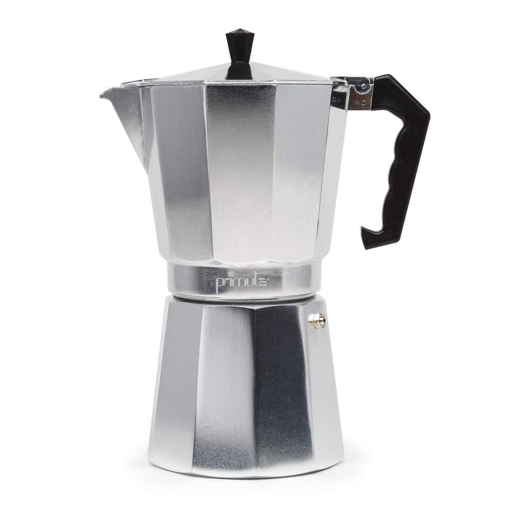 Máquina de café expresso e cafeteira de fogão Primula Classic 12 xícaras