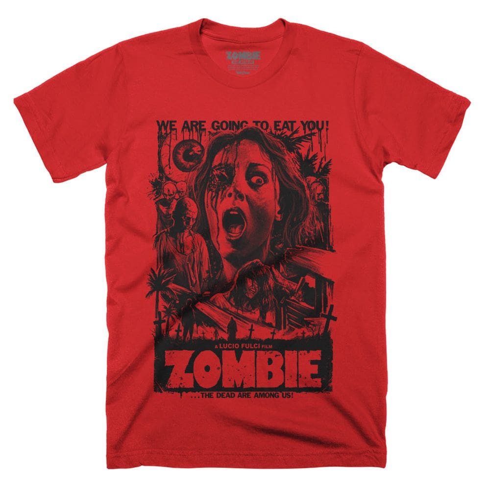 Camiseta ROCKINSTONE Zombie We Are Going To Eat You Halloween