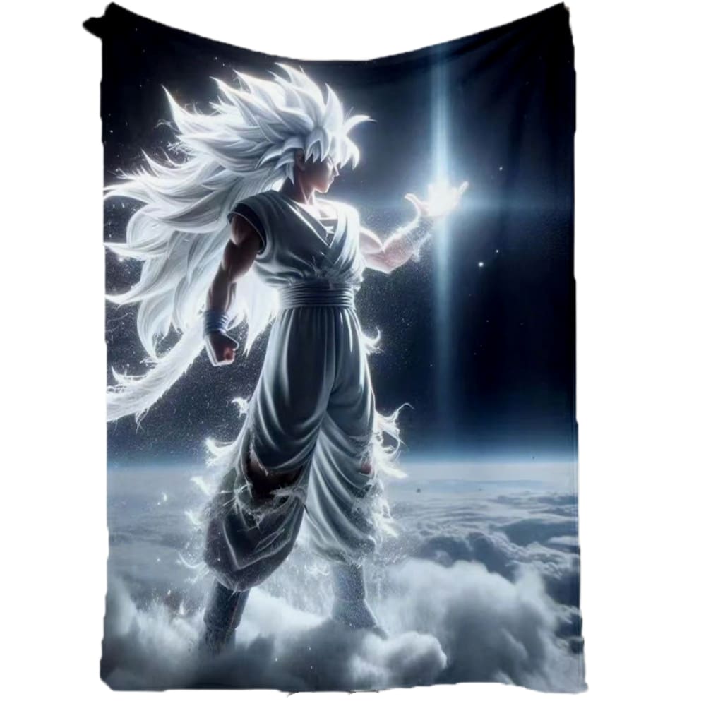 Cobertor SANMU Flannel Halloween Dragon Ball Universe Goku