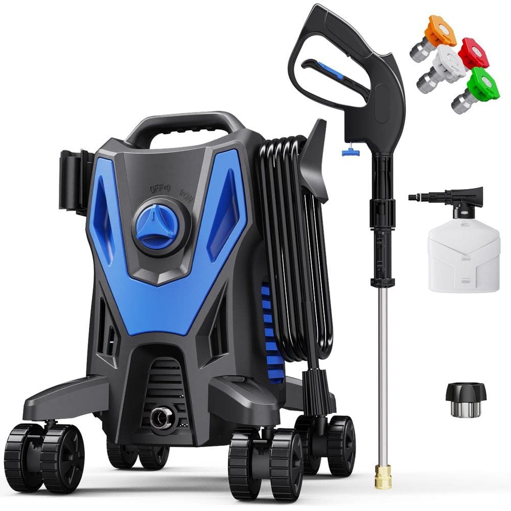 Lavadora de alta pressão elétrica APPVAVA 4800 PSI 3.0 GPM azul
