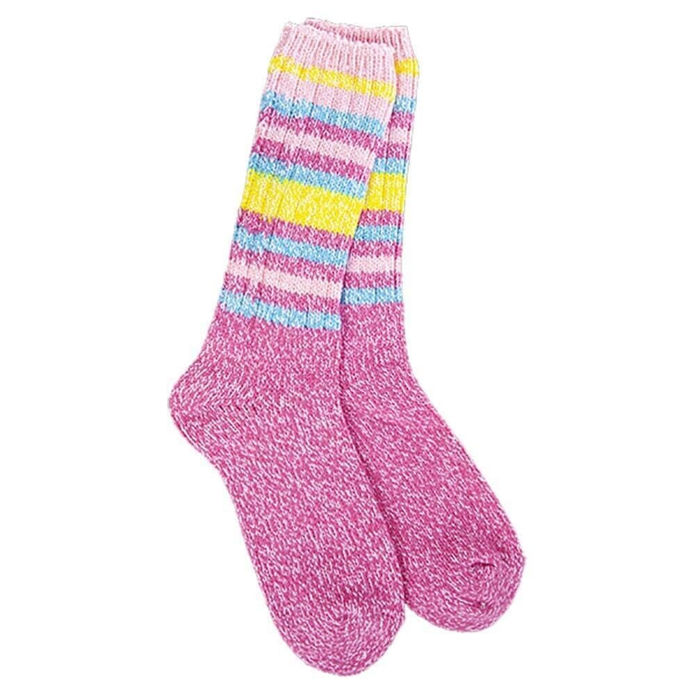 Meias mais macias do mundo: Ragg Crew, Ibis Rose Stripe