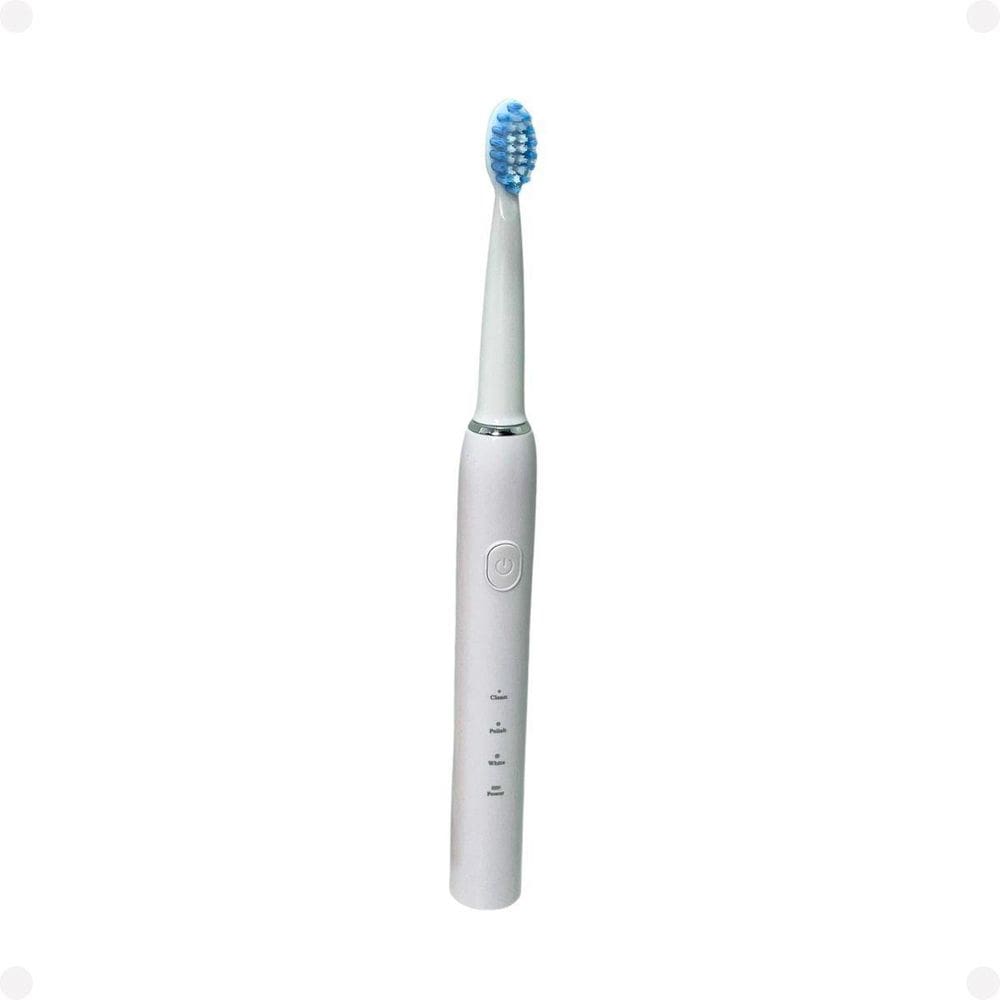 Escova De Dente Elétrica Resistente Com Carregador Branca