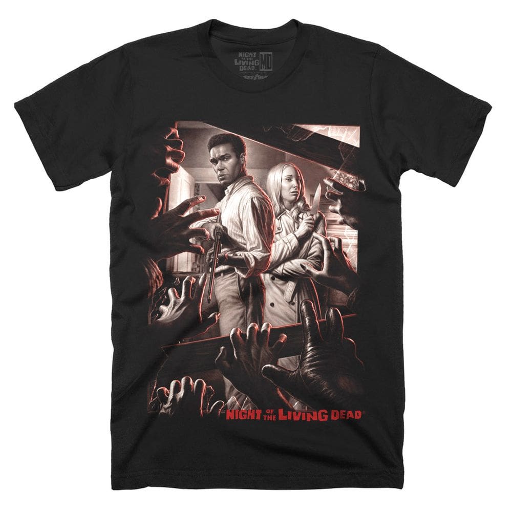 Camiseta ROCKINSTONE Night Of The Living Dead Bar The Doors