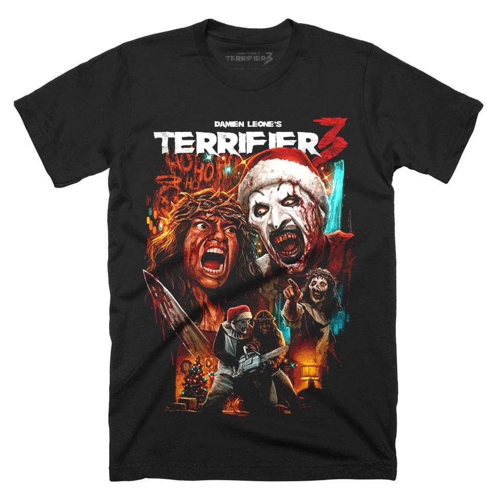 Camiseta ROCKINSTONE Terrifier 3 Cut To The Core para Halloween 2025
