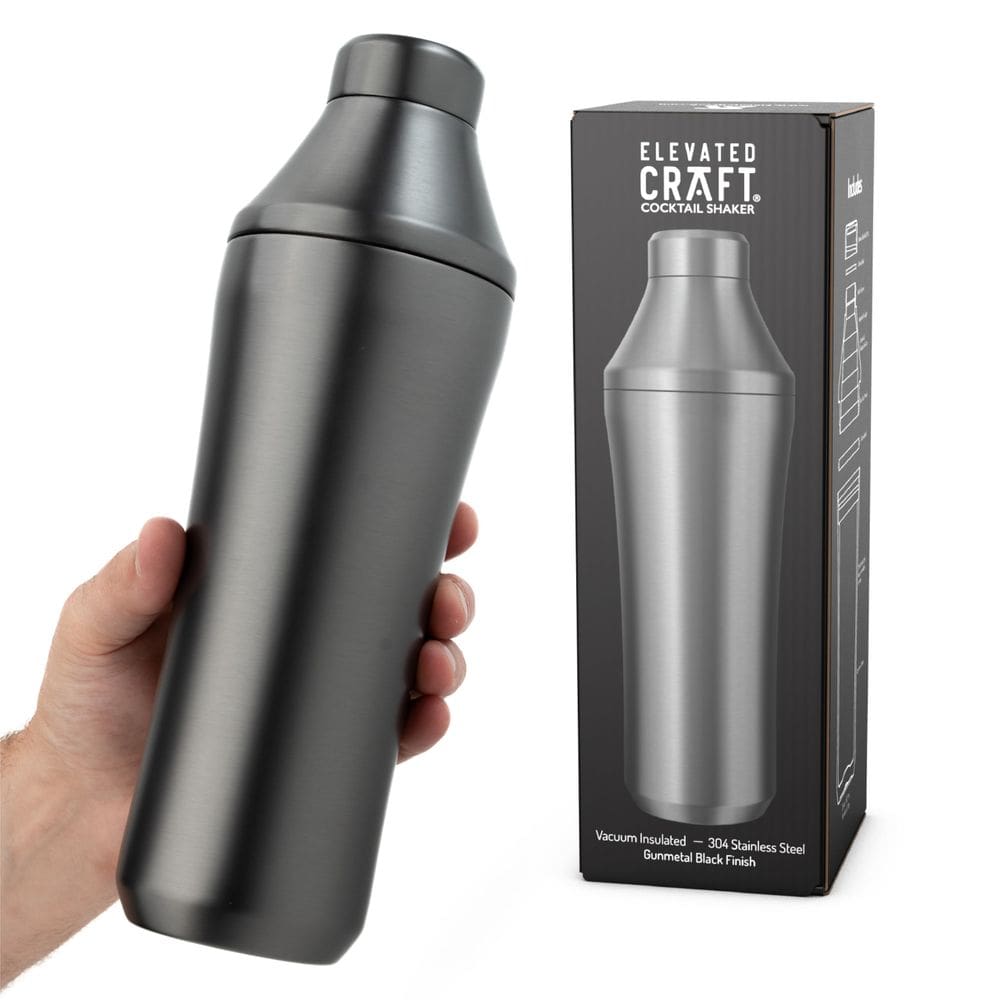 Coqueteleira Elevated Craft Hybrid 830ml em aço inoxidável