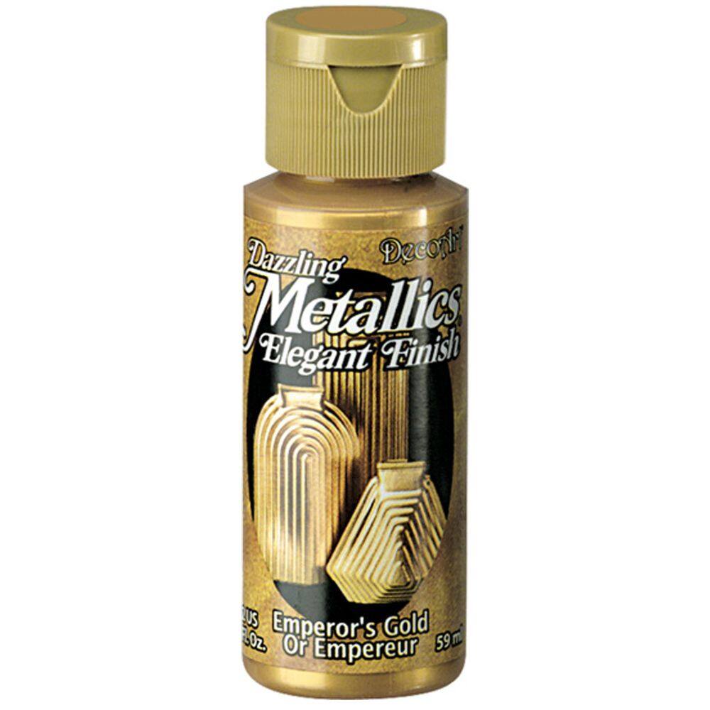 Tinta acrílica DecoArt Dazzling Metallics Emperor`s Gold 60 ml