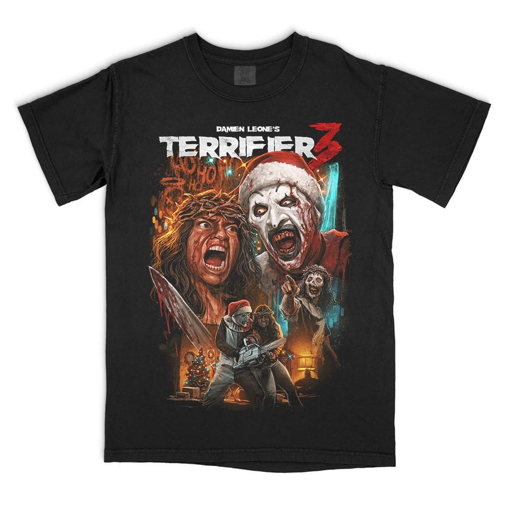 Camiseta ROCKINSTONE Terrifier 3 Cut To The Core para Halloween 2025