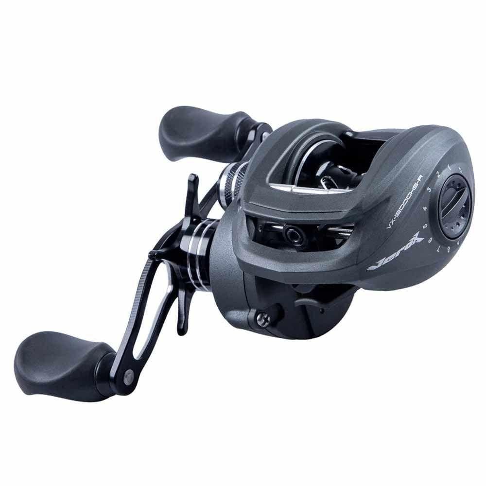 Carretilha Para Pesca Maruri Verox 12 Rolamentos Lado Da Manivela Esquerda