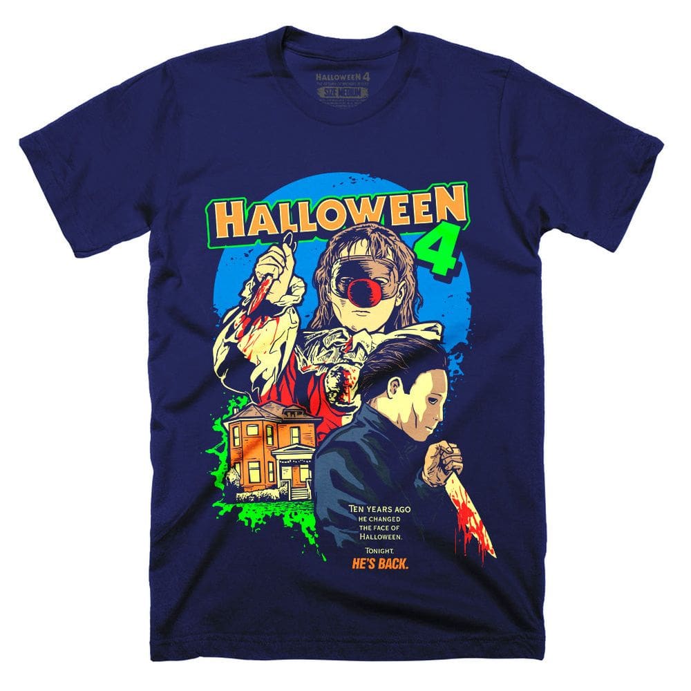 Camiseta ROCKINSTONE Halloween 4 Back To Haddonfield 2025