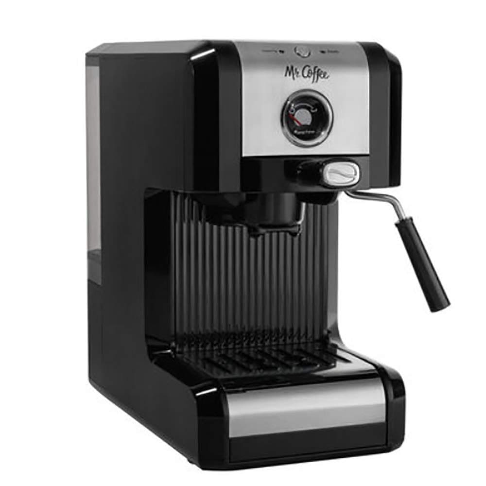Máquina de café expresso Mr. Coffee Easy Maker Pump 15 bar cromada/preta