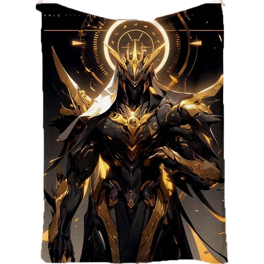 Cobertor SANMU Flannel Halloween Pattern Saint Seiya Scorpio Milo