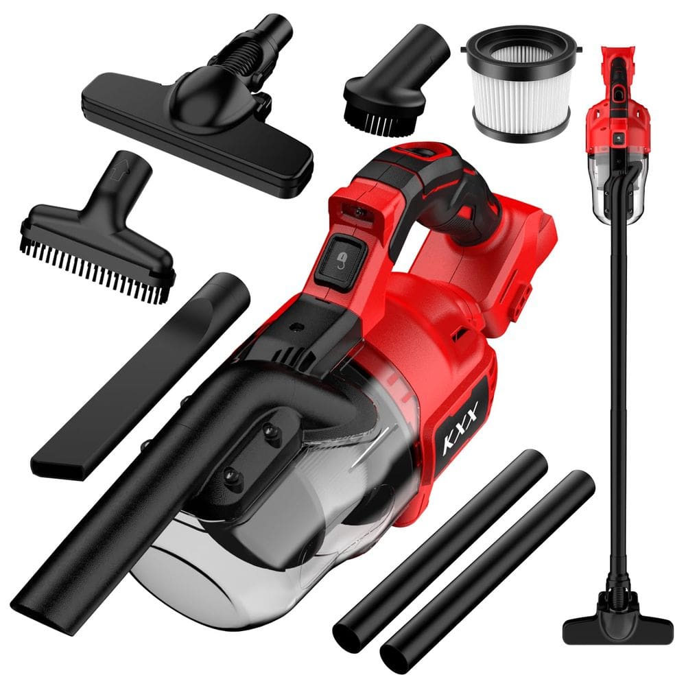 Aspirador sem fio KXX para motor Milwaukee M18 com bateria 500W