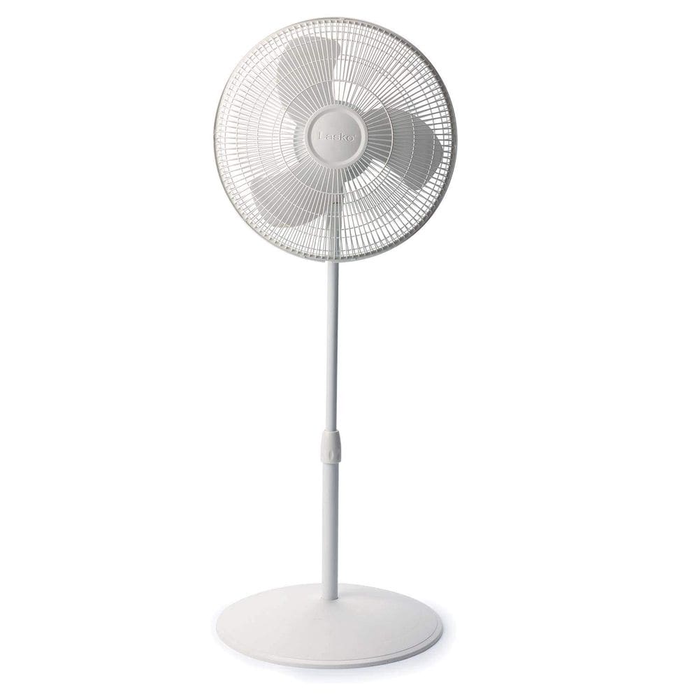 Ventilador elétrico Lasko S16201, suporte oscilante de 16”, 3 velocidades