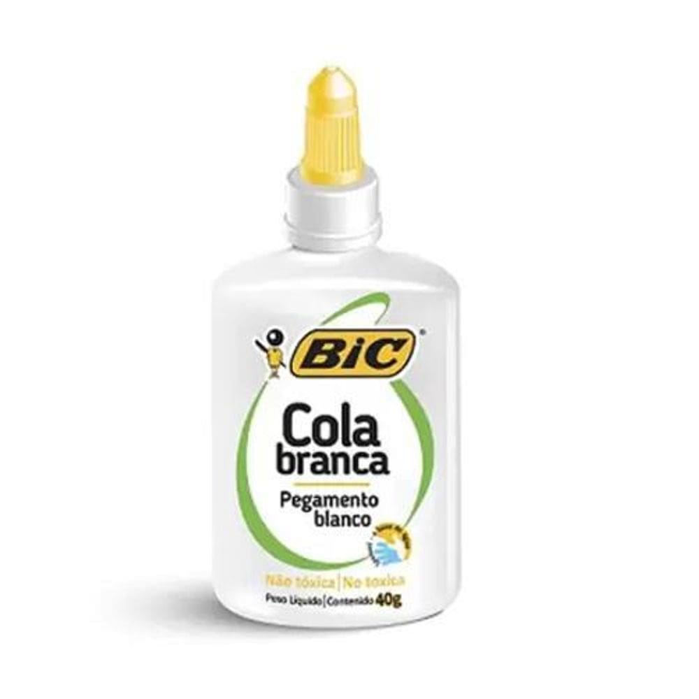Cola Branca Líquida Escolar 40G - Bic
