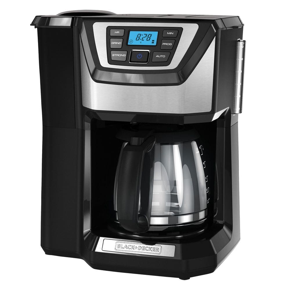 Cafeteira BLACK+DECKER Moinho e bebida para 12 xícaras