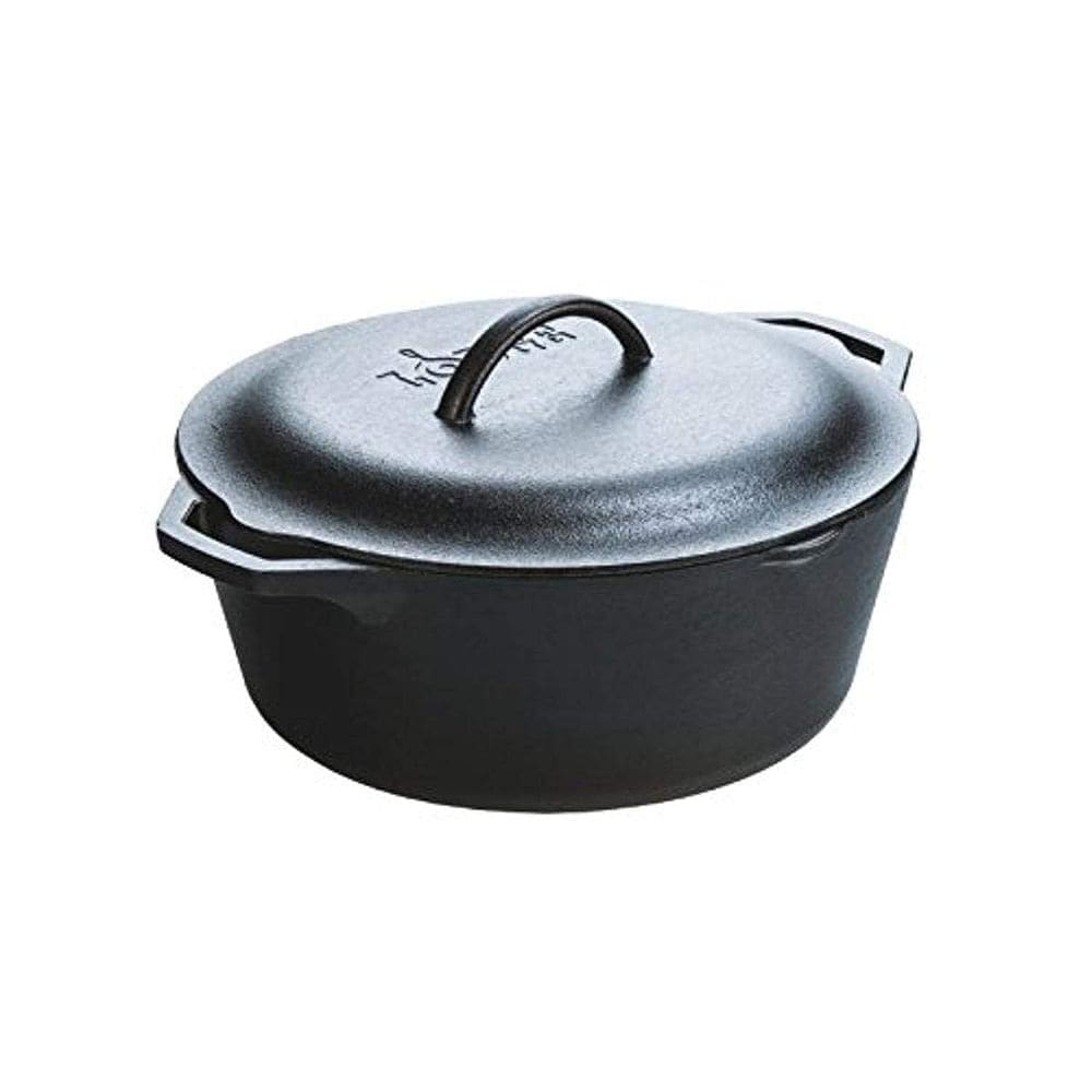 Ferro fundido pré-temperado Dutch Oven Lodge 7L, sem PFAS, EUA