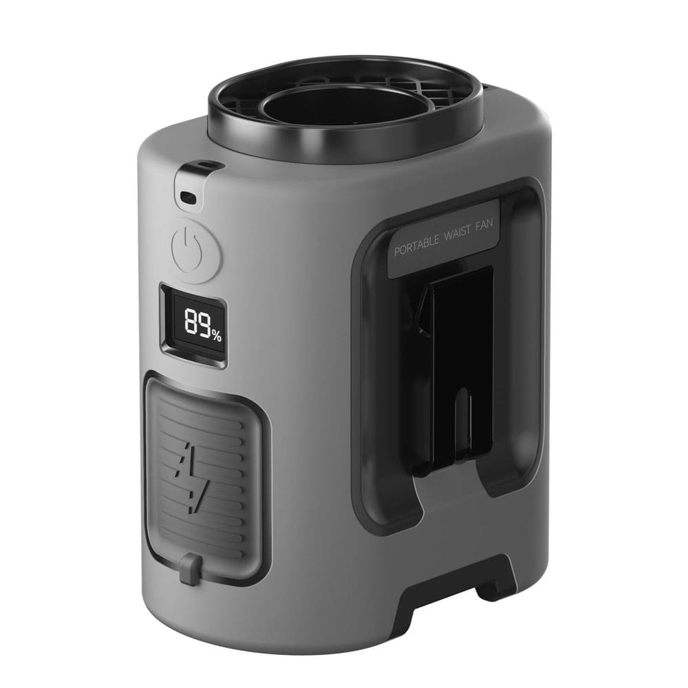Ventilador de cintura Gewanolla Portable 4 Velocidades 13000RPM 22H Working