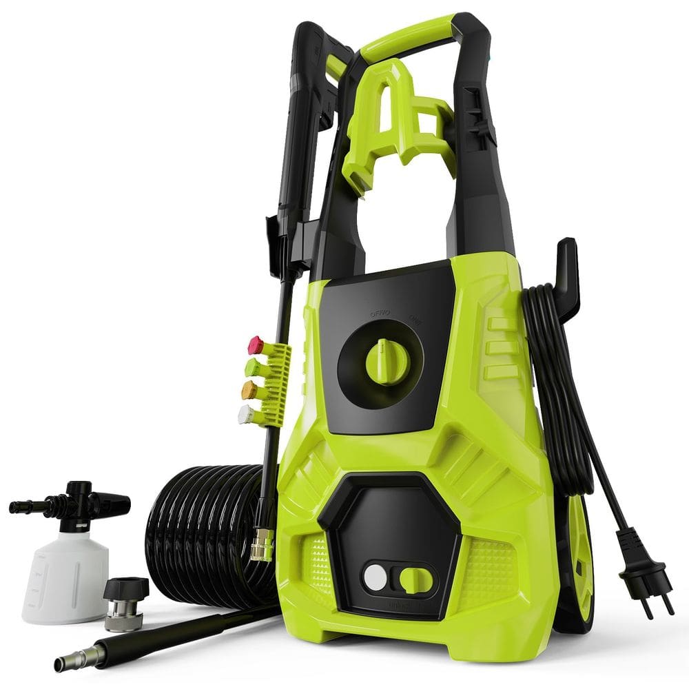 Lavadora de alta pressão SISUPASSIE 5000 PSI 3,6 GPM com canhão de espuma