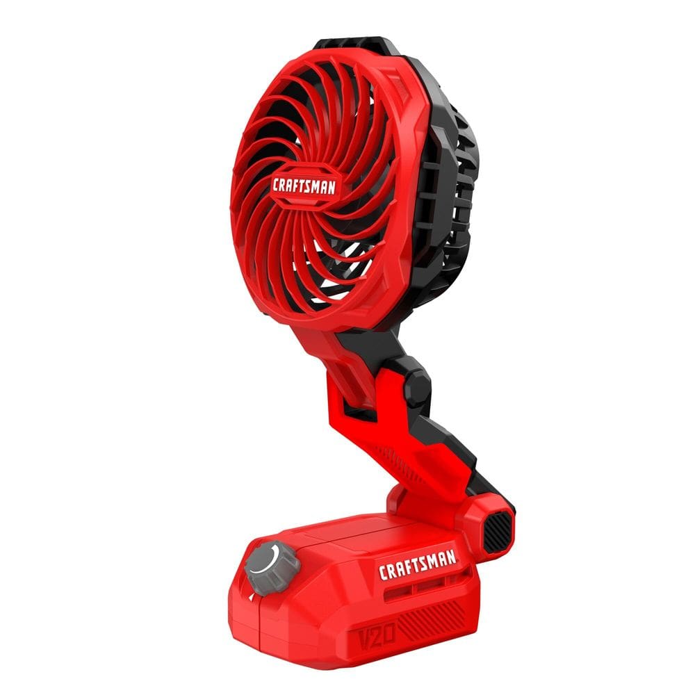 Ventilador pessoal CRAFTSMAN V20 sem fio compacto dobrável