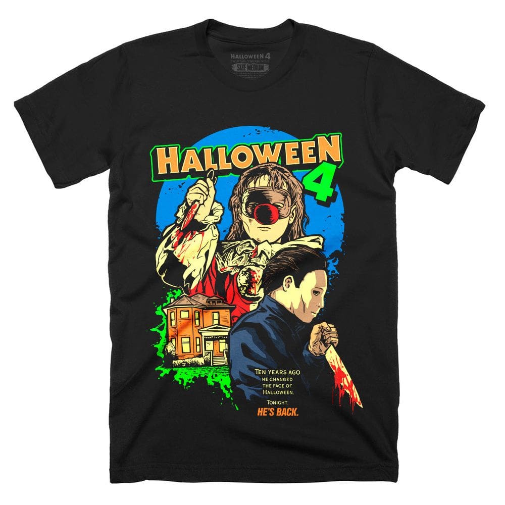 Camiseta ROCKINSTONE Halloween 4 Back To Haddonfield 2025