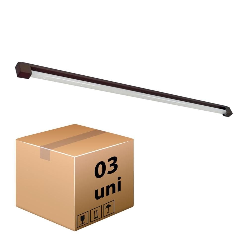 Kit 3Pç Lum Sob Gamma 1Xt8 120Cm