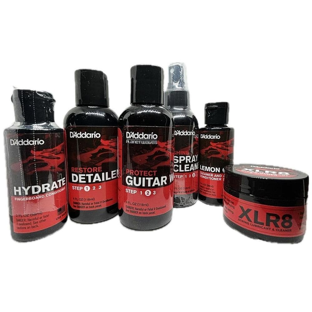 Kit Limpeza Manutenção Instrumentos Musicais Limpador