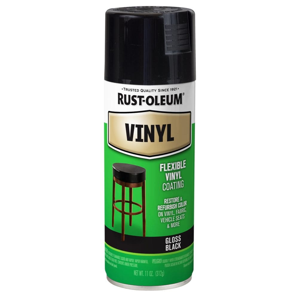 Tinta spray Rust-Oleum 1909830 Vinil Preto 325mL