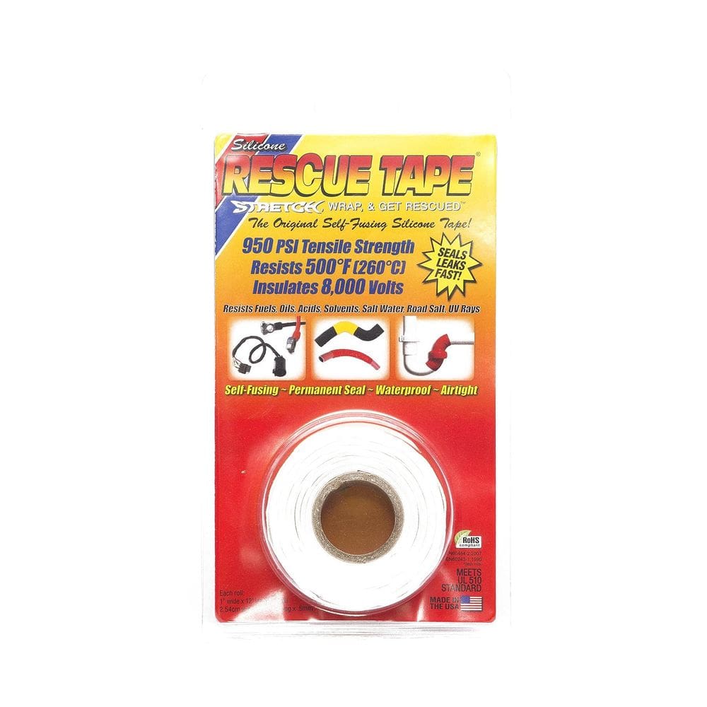 Cinta Adhesiva Rescue Tape RT1000201203USCO Blanca