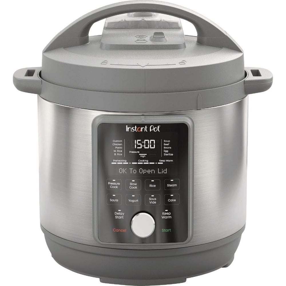 Panela de pressão elétrica Instant Pot Duo Plus 8L inoxidável
