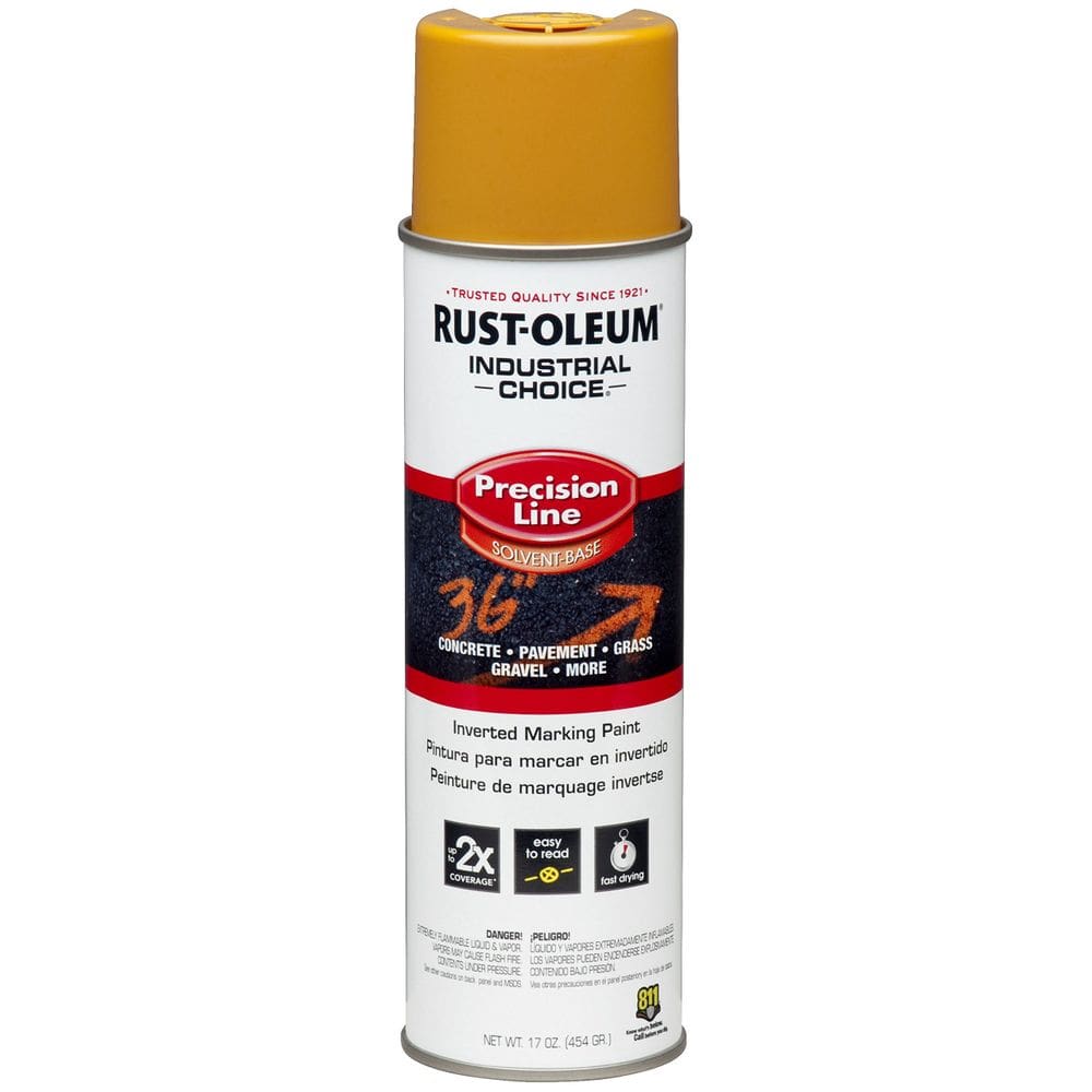 Tinta spray Rust-Oleum 203024 à base de solvente 484ml amarela