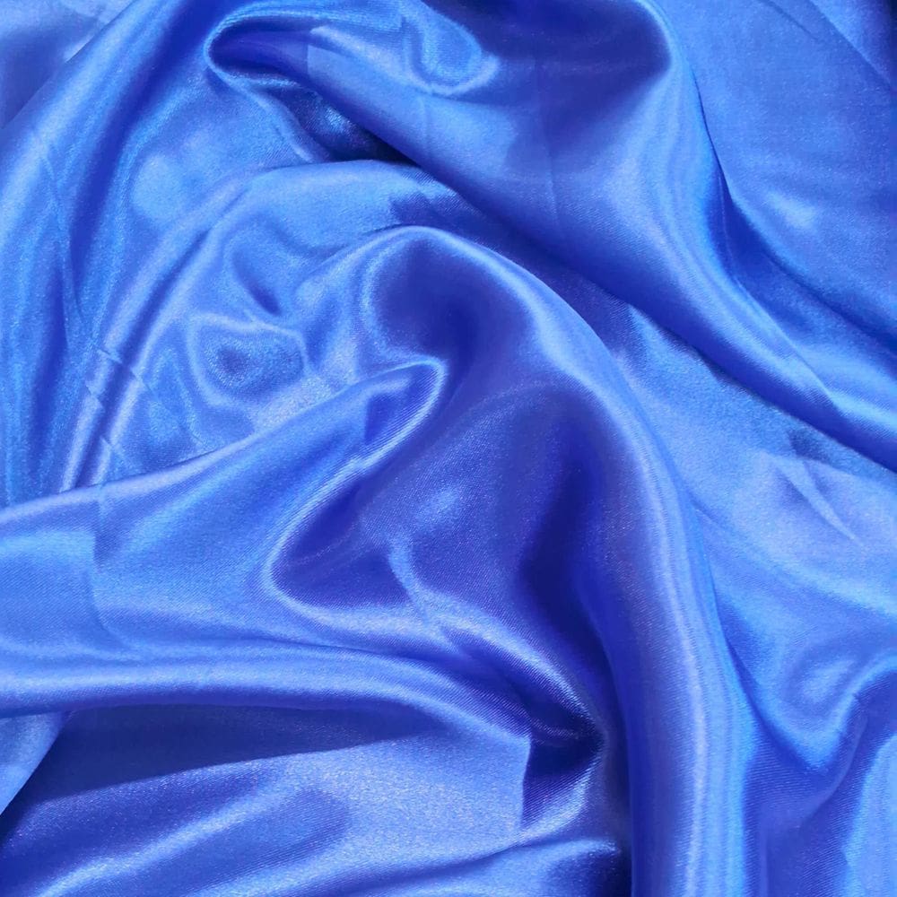 Tecido Cetim De Seda Charmeuse - Cores Lisas - Rolo 3 Metros