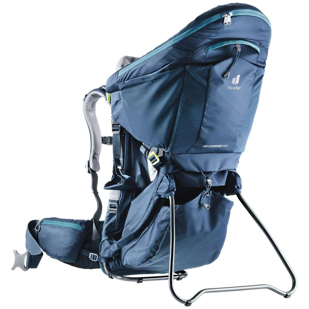 Mochila Deuter Kid Comfort Pro Azul Para Carregar Bebê