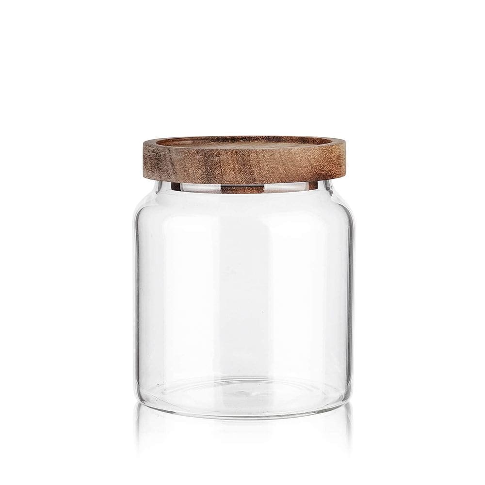 Recipiente de armazenamento de vidro Labina Airtight Food Jar 600mL