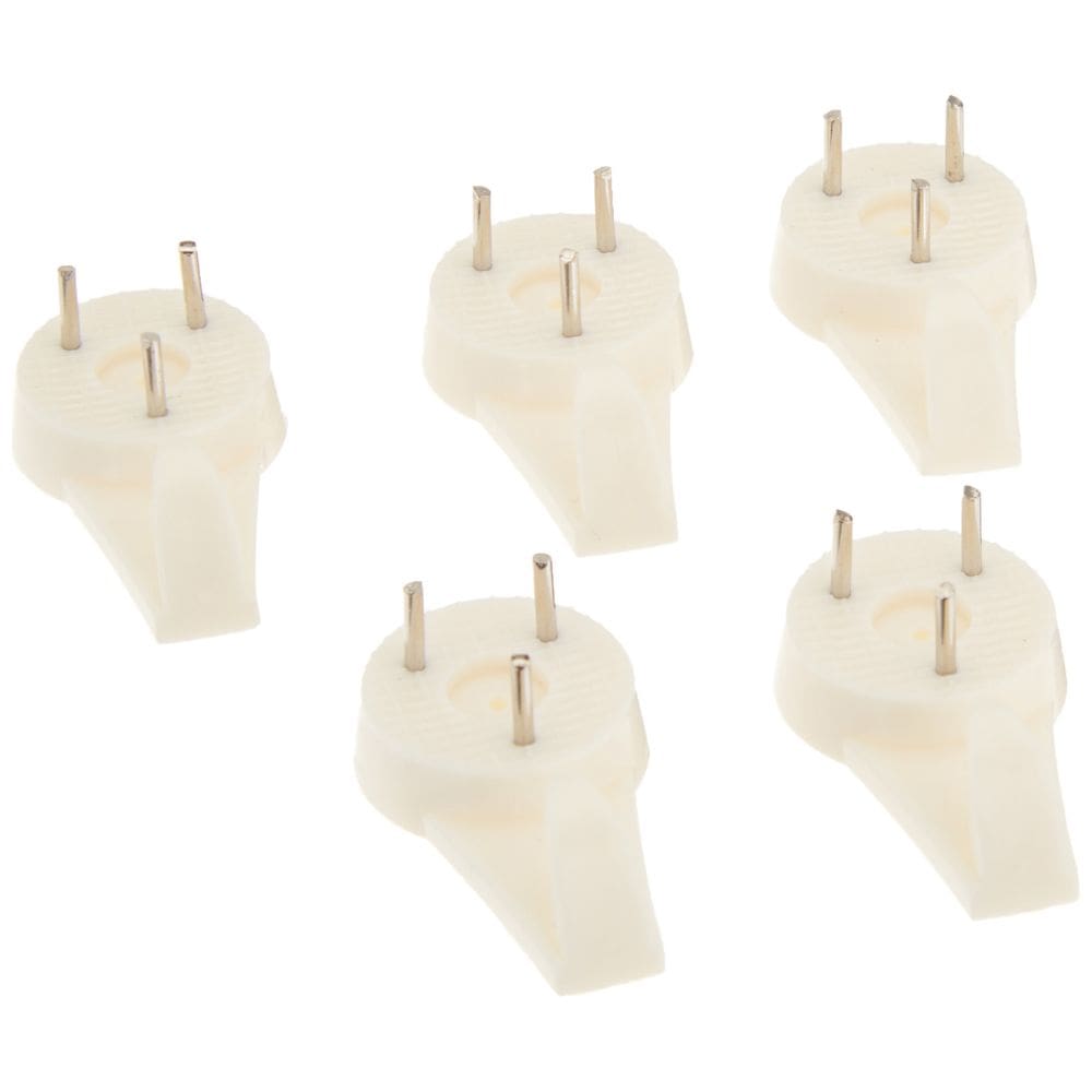 Cabide de parede rígido Hillman 121121 Pacote 5