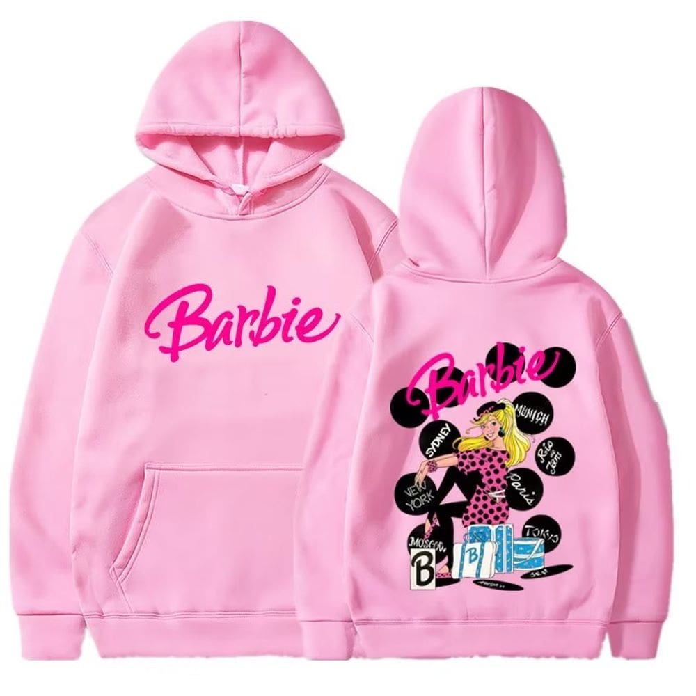 Moletom com capuz Barbie